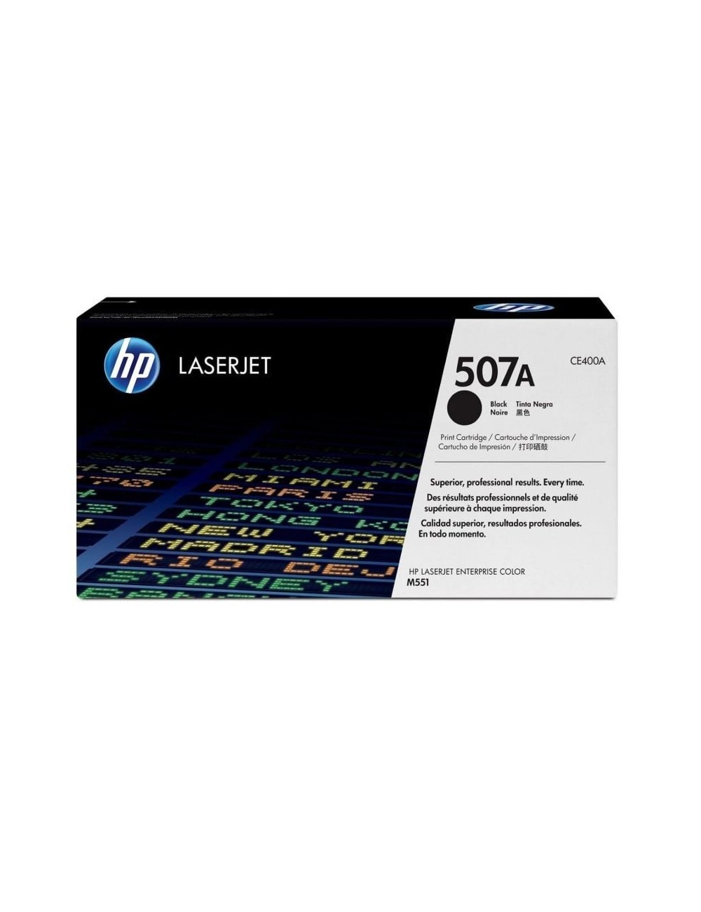 Tóner Original HP nº507A/ Negro