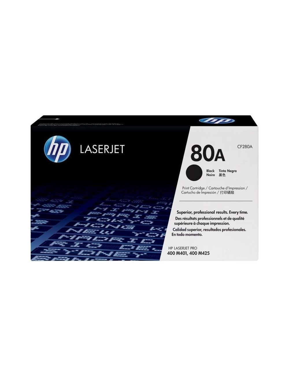 Tóner Original HP nº80A/ Negro