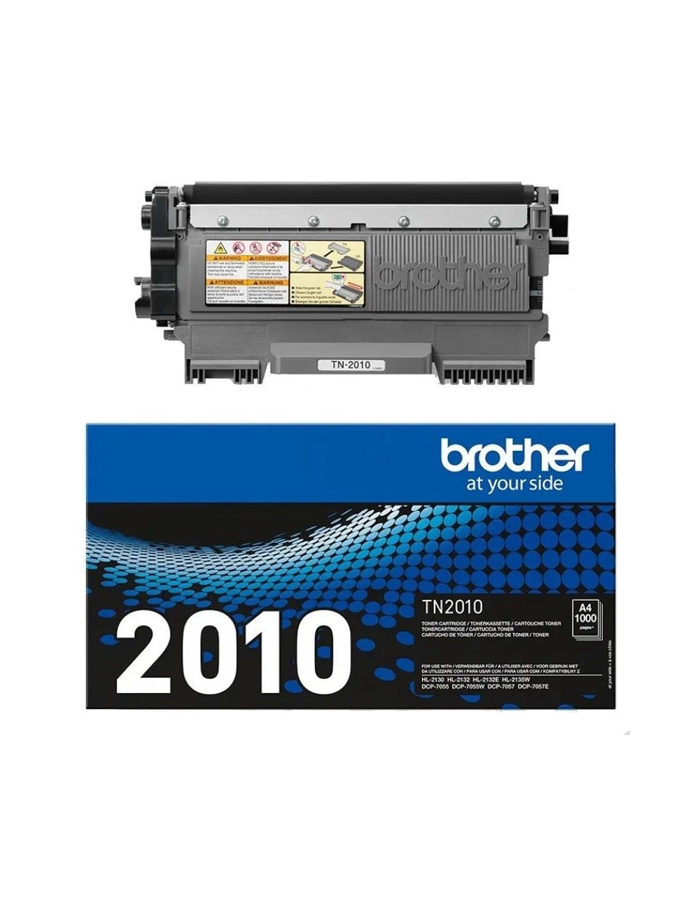 Tóner Original Brother TN-2010/ Negro