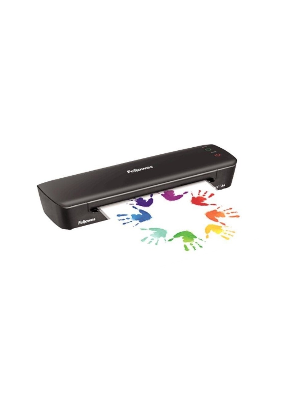 Plastificadora Fellowes Arc A4/ hasta A4 y 80 Micras/ Negra