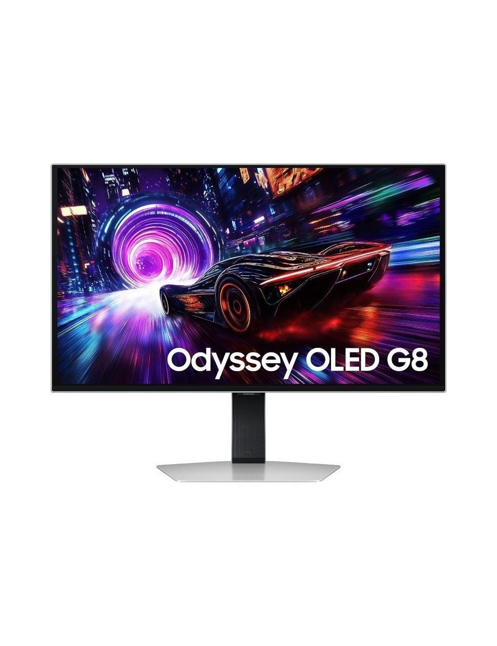 Monitor Gaming Samsung Odyssey OLED G8 G81SF S27FG810SU 27'/ 4K/ 0.03ms/ 240Hz/ QD-OLED/ Regulable en altura/ Plata
