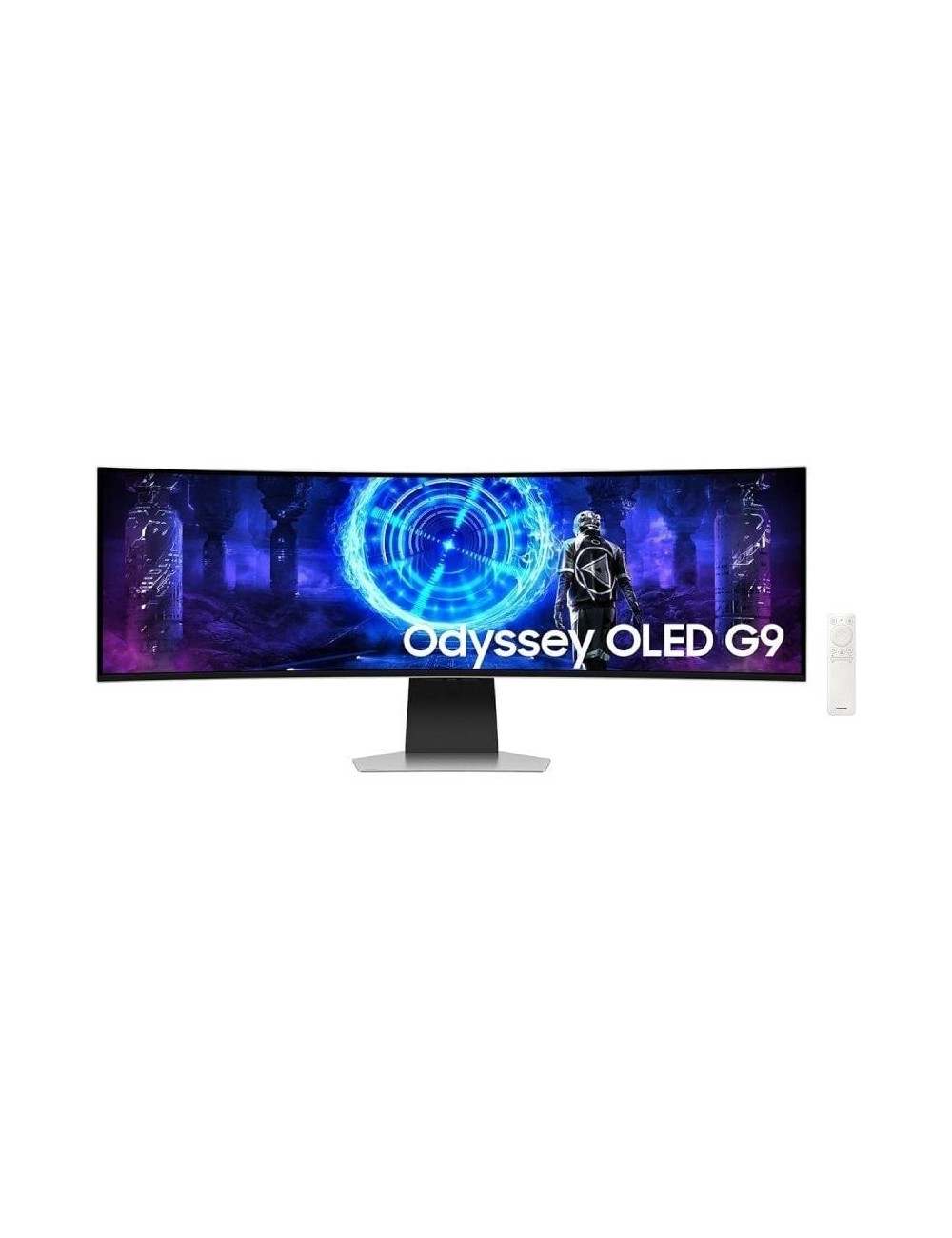 Monitor Gaming Ultrapanorámico Curvo Samsung Odyssey OLED G9 S49DG954SU 49'/ Dual QHD/ 0.03ms/ 240Hz/ OLED/ Multimedia/ Regulabl