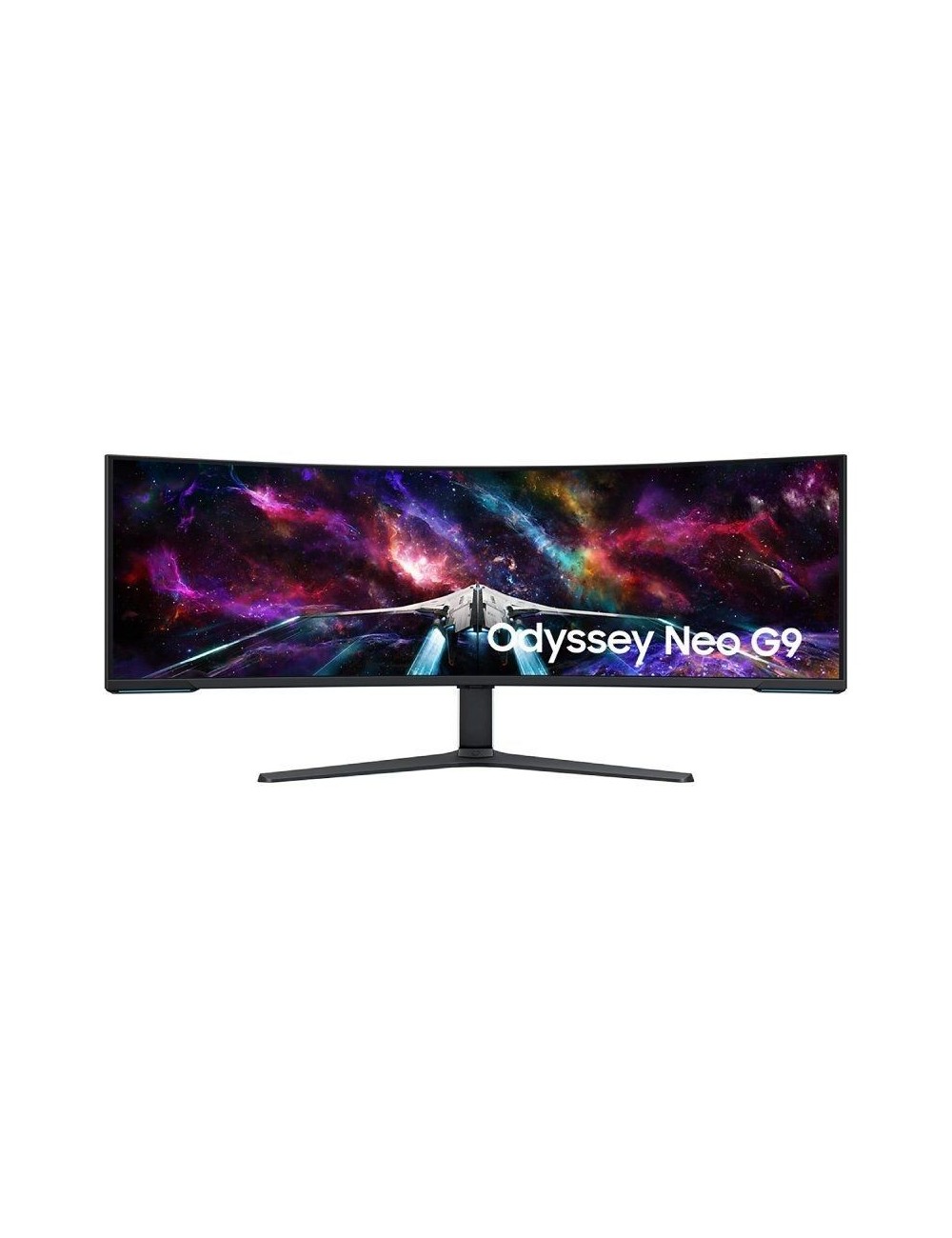 Monitor Gaming Ultrapanorámico Curvo Samsung Odyssey Neo G9 S57CG952NU 57'/ Dual UHD/ 1ms/ 240Hz/ VA/ Regulable en altura/ Blanc