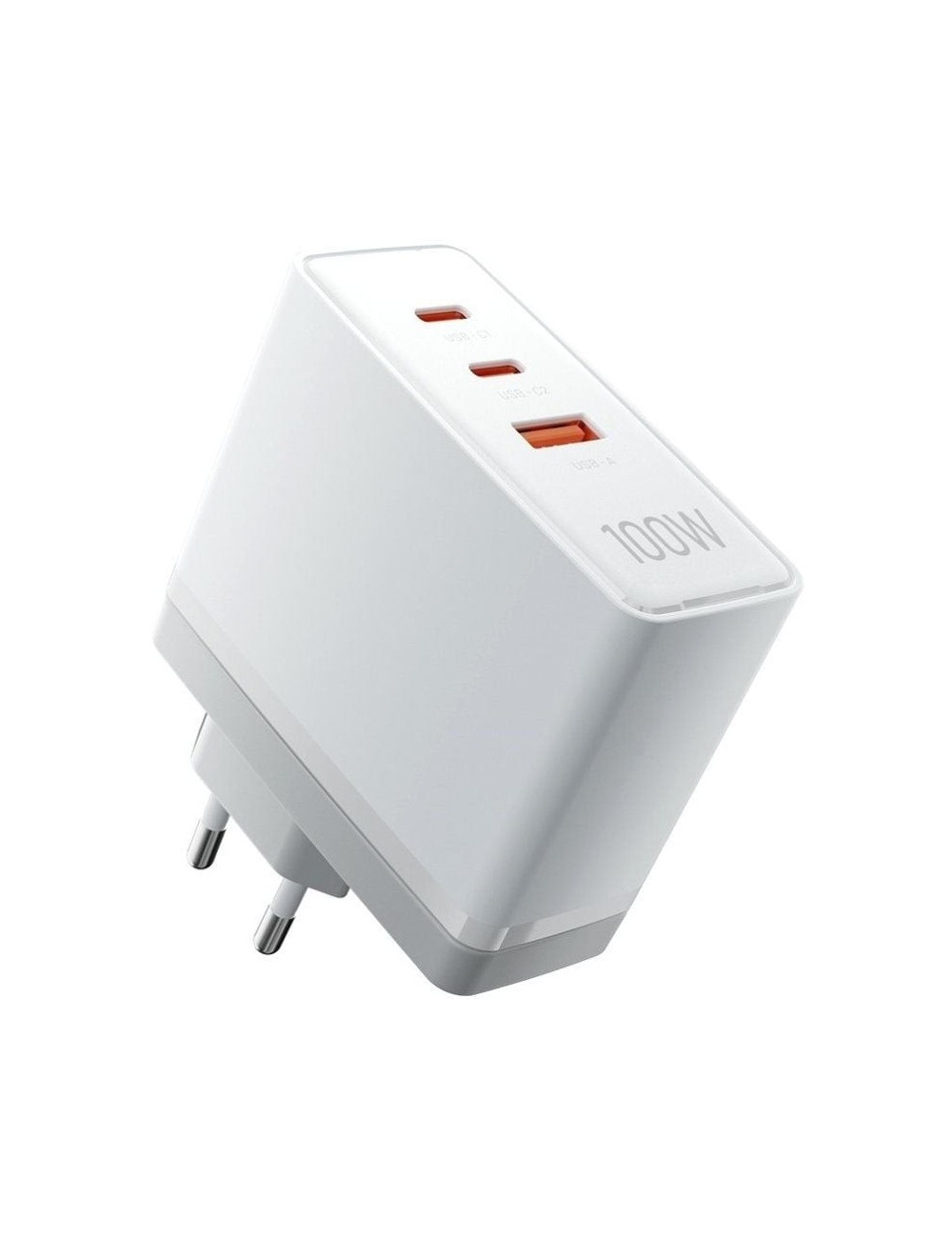 Cargador de Pared GaN Vention FEGW0-EU/ 2xUSB Tipo-C/ 1xUSB/ 100W