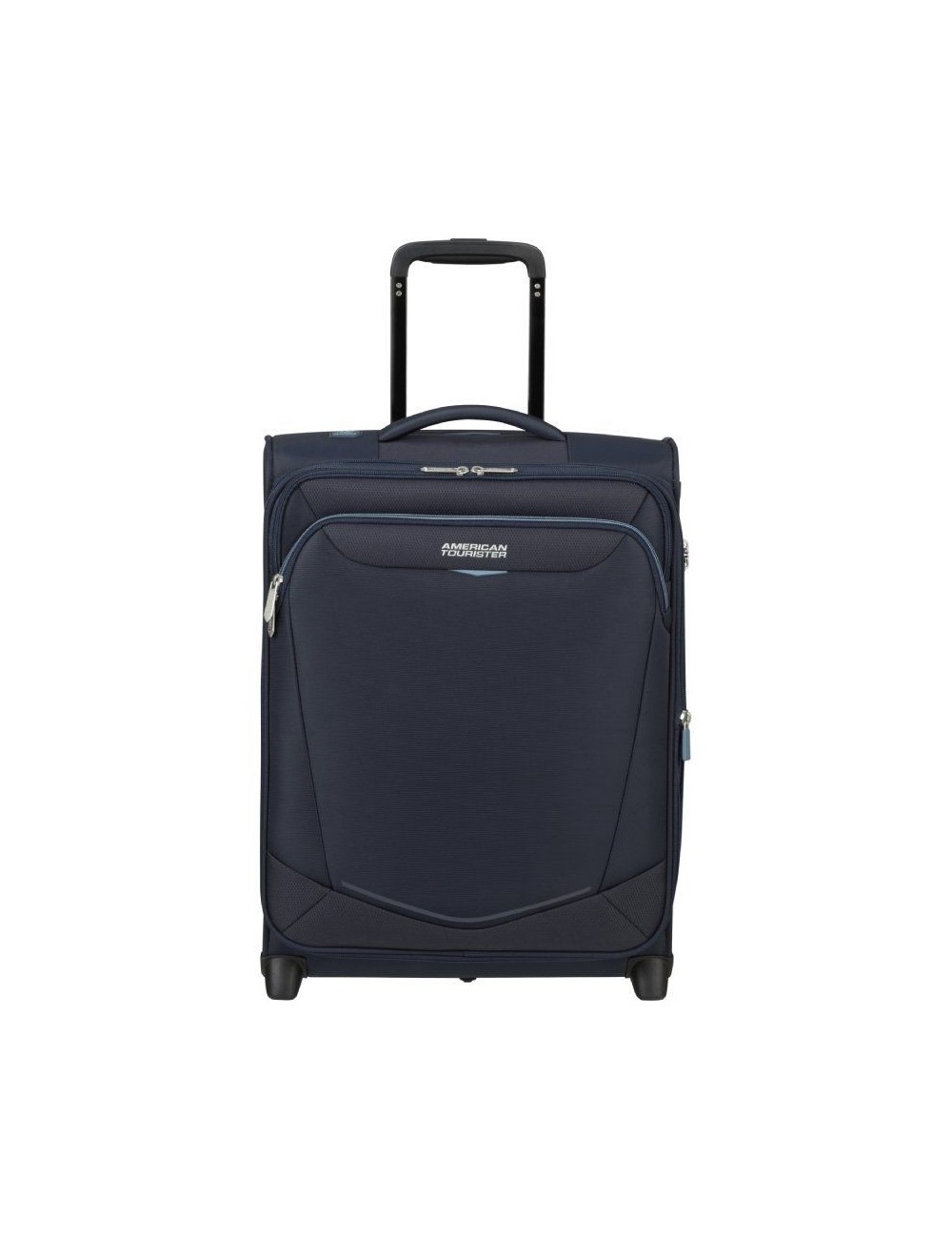 Maleta de Cabina American Tourister Upright SummerRide 55cm/ 55x40x20cm/ 2 Ruedas/ Azul Marino