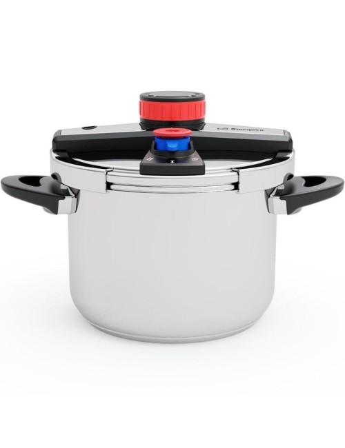 Olla a Presión Orbegozo HP 6200/ 6L/ Acero Inoxidable/ Apta para Inducción