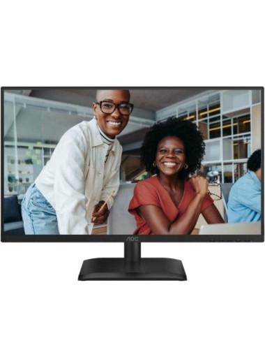 Monitor Profesional AOC 24E4U 23.8'/ Full HD/ Regulable en altura/ Negro