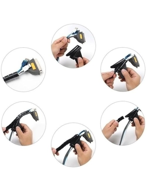 Organizador de Cables Aisens A151-0605/ 3m