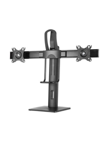 Soporte de Sobremesa con Contrapeso para 2 Monitores Aisens DT27TSR-065/ Giratorio/ Inclinable/ hasta 6kg