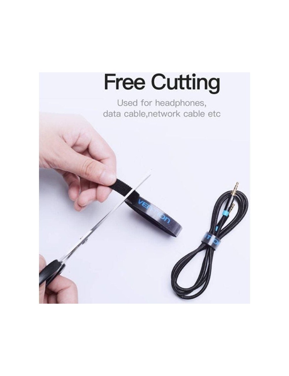 Tira Organizadora de Cables Vention KAABI/ 3m