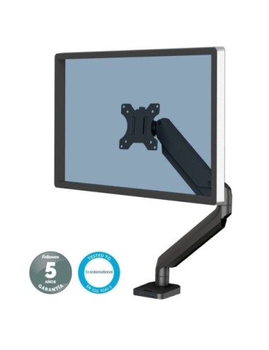 Soporte de Mesa para Monitor Fellowes 8043301/ Giratorio/ Inclinable/ hasta 8kg