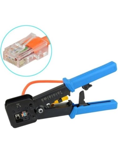 Crimpadora Phasak TD 016 FastCrimp para RJ11/ RJ12/ RJ45