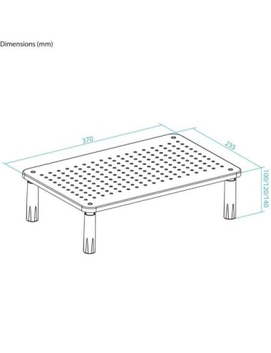 Soporte para Monitor TooQ TQMR086/ hasta 20kg