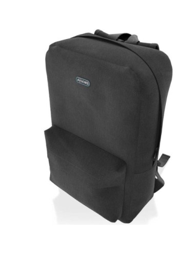 Mochila Aisens ASBG-BP080-BK para Portátiles hasta 15.6'/ Negro