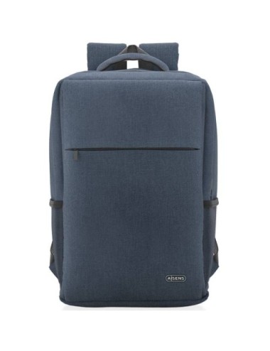 Mochila Aisens ASBG-BP082-BL para Portátiles hasta 17'/ Azul