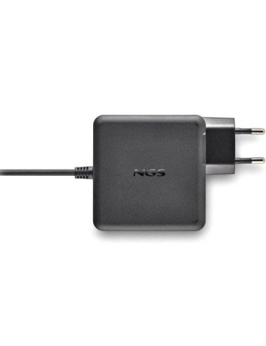 Cargador de Portátil NGS GAN 65W-C USB Tipo-C/ 65W/ Automático/ Voltaje 5-20V