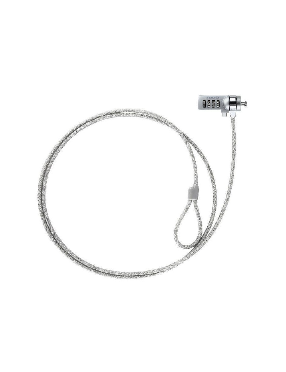 Cable de Seguridad para Portátiles TooQ TQCLKC0015/ 1.5m