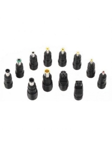 Cargador de Portátil TooQ TQLC-100BS01M/ 1xUSB/ 100W/ Manual/ 12 Conectores/ Voltaje 12-24V