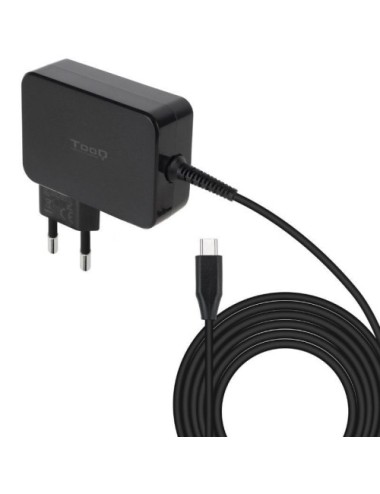Cargador de Portátil GaN TooQ TQLC-USBCGAN100PD USB Tipo-C/ 100W/ Automático/ Voltaje 5-20V