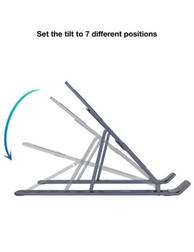 Soporte TooQ TQLRS0035-AL-G para Portátil/ Tablet hasta 15'