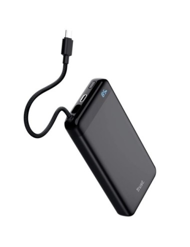 Batería Externa/Powerbank Trust Fiera 20000mAh/ 20W/ Incluye Cable USB Tipo-C