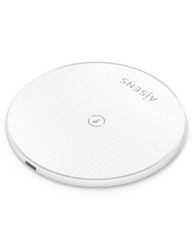 Base de carga Inalámbrica Aisens ASCH-15W1WC057-W/ 15W/ Blanco