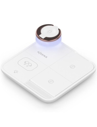 Base de carga Inalámbrica Aisens ASCH-15W4WC061-W/ 15W/ Blanco