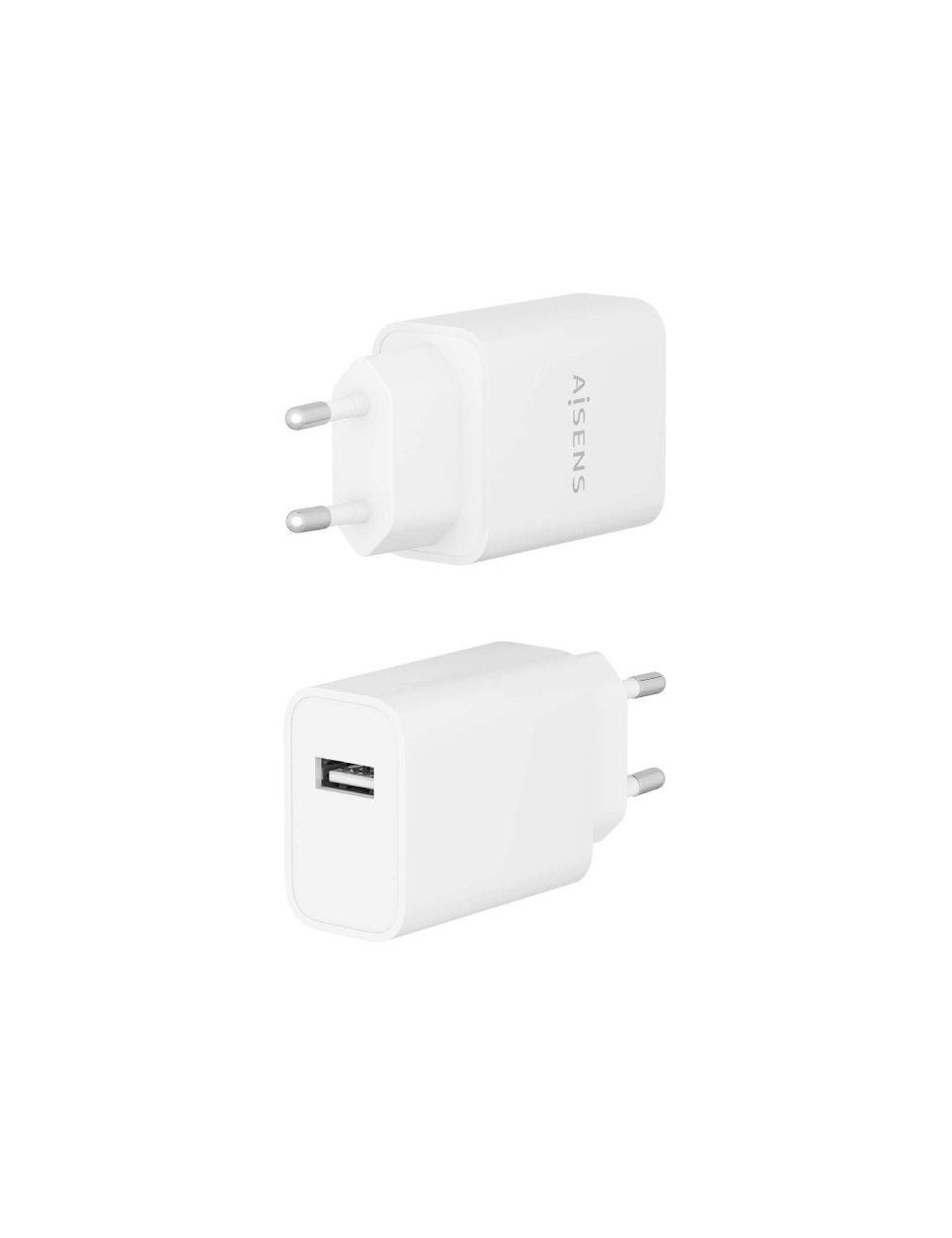 Cargador de Pared Aisens A110-0853/ 1xUSB/ 10.5W