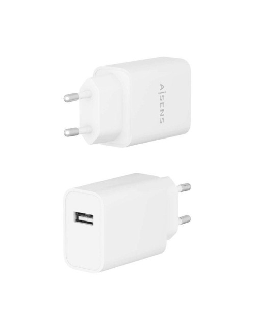 Cargador de Pared Aisens A110-0853/ 1xUSB/ 10.5W