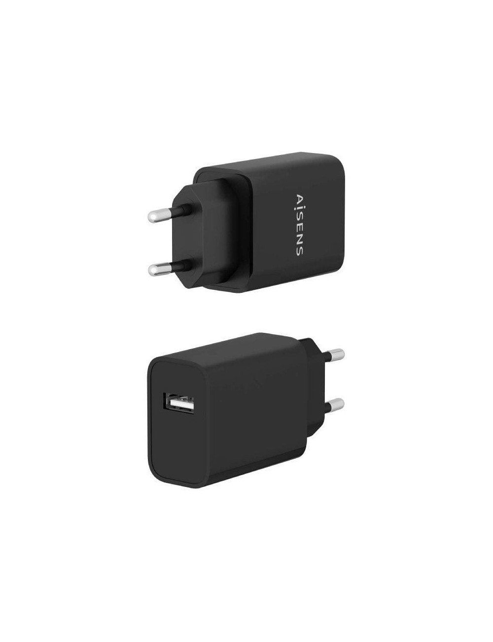 Cargador de Pared Aisens A110-0854/ 1xUSB/ 10.5W