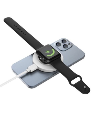 Cargador Inalámbrico Muvit MCWIR0013/ 1xUSB Tipo-C + Cable USB Tipo-C/ 15W