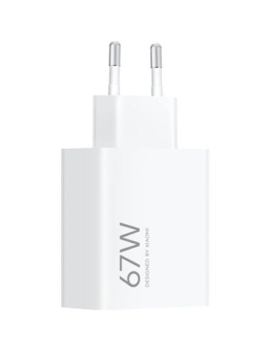 Cargador de Pared Xiaomi 67W HyperCharge (Type-A)/ 1xUSB/ 67W