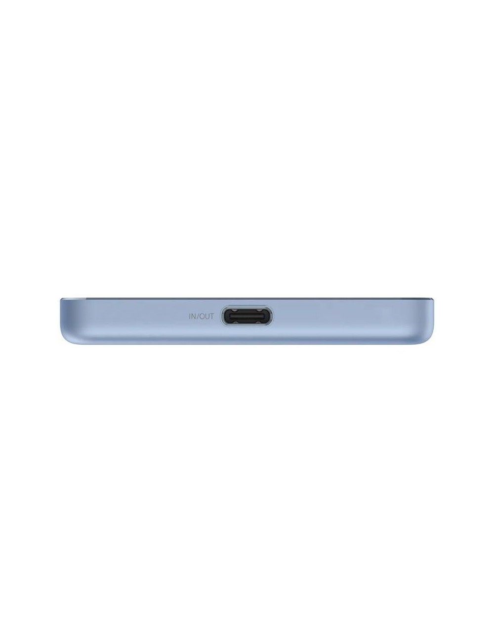 Powerbank 5000mAh Xiaomi Super Slim Magnetic Power Bank 5000/ Wireless/ Azul/ Incluye Cable USB Tipo-C