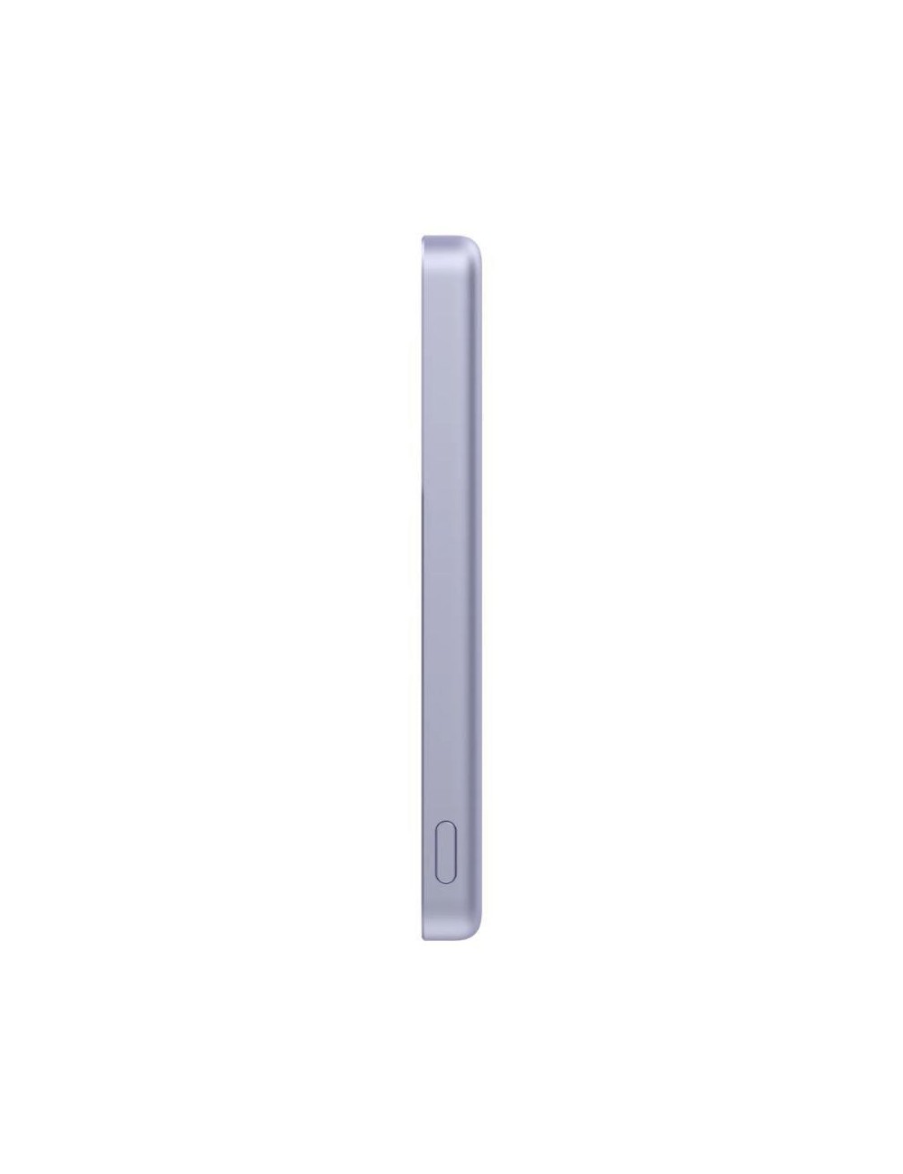 Powerbank 5000mAh Xiaomi Super Slim Magnetic Power Bank 5000/ Wireless/ Púrpura/ Incluye Cable USB Tipo-C