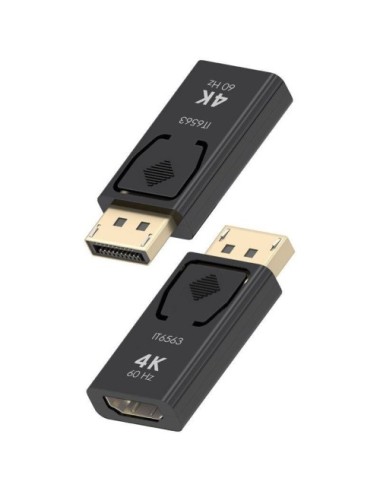 Adaptador HDMI 4K Aisens A125-0908/ DisplayPort Macho - HDMI Hembra