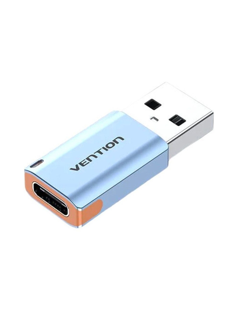 Adaptador USB 3.1 Vention CUAH0/ USB Tipo-C Hembra - USB Macho/ Azul