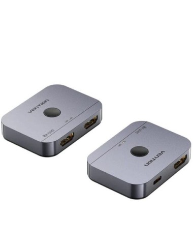 Switch Conmutador 8K HDMI 2.1 Bidireccional Vention AKPH0 HDMI Hembra/USB-C Hembra - 2x HDMI Hembra