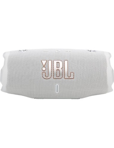 Altavoz con Bluetooth JBL Charge 6/ 45W/ 1.0/ Blanco