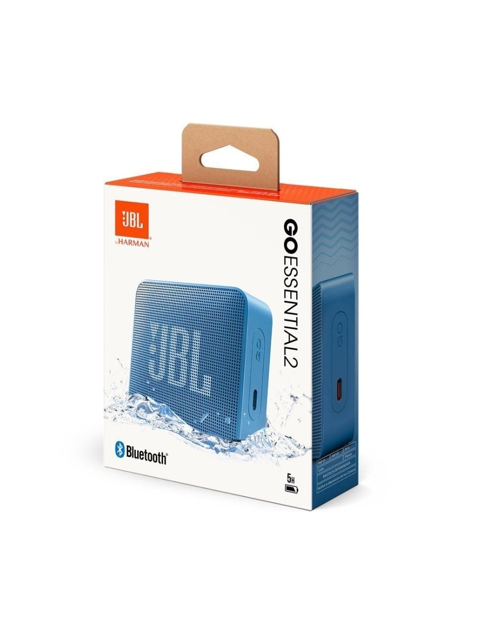 Altavoz con Bluetooth JBL GO Essential 2/ 3.1W/ 1.0/ Azul