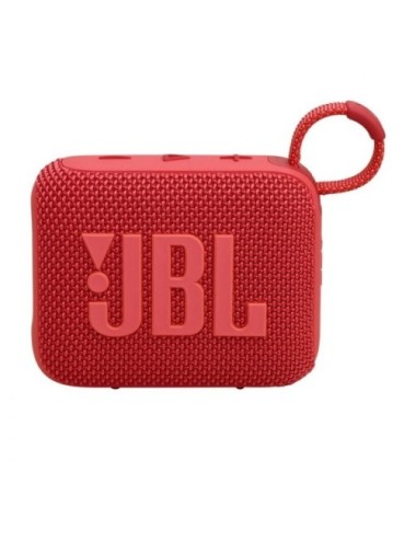 Altavoz con Bluetooth JBL GO 4/ 4.2W/ 1.0/ Rojo
