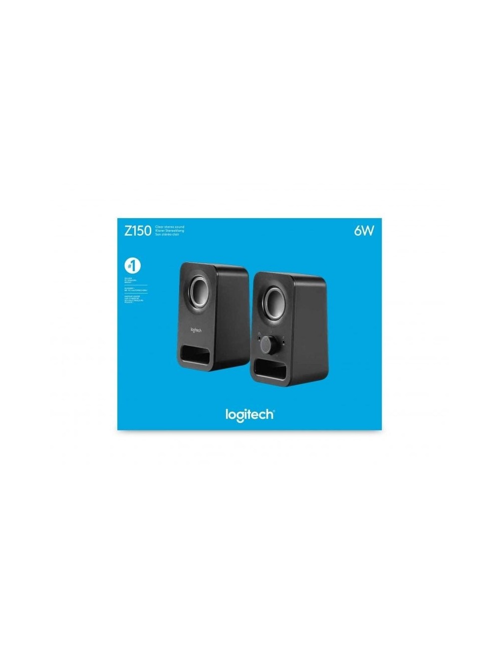 Altavoces Logitech Z150/ 6W/ 2.0