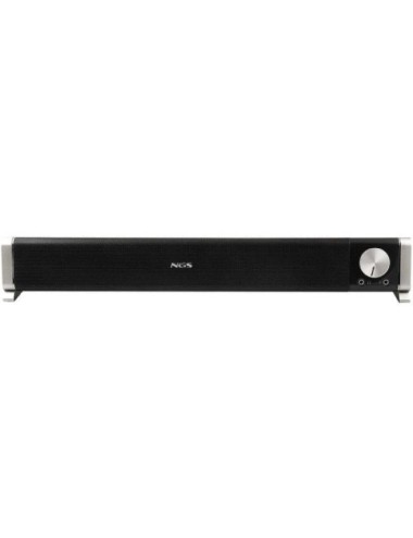 Barra de Sonido con Bluetooth NGS Subway/ 40W/ 2.0/ Negra