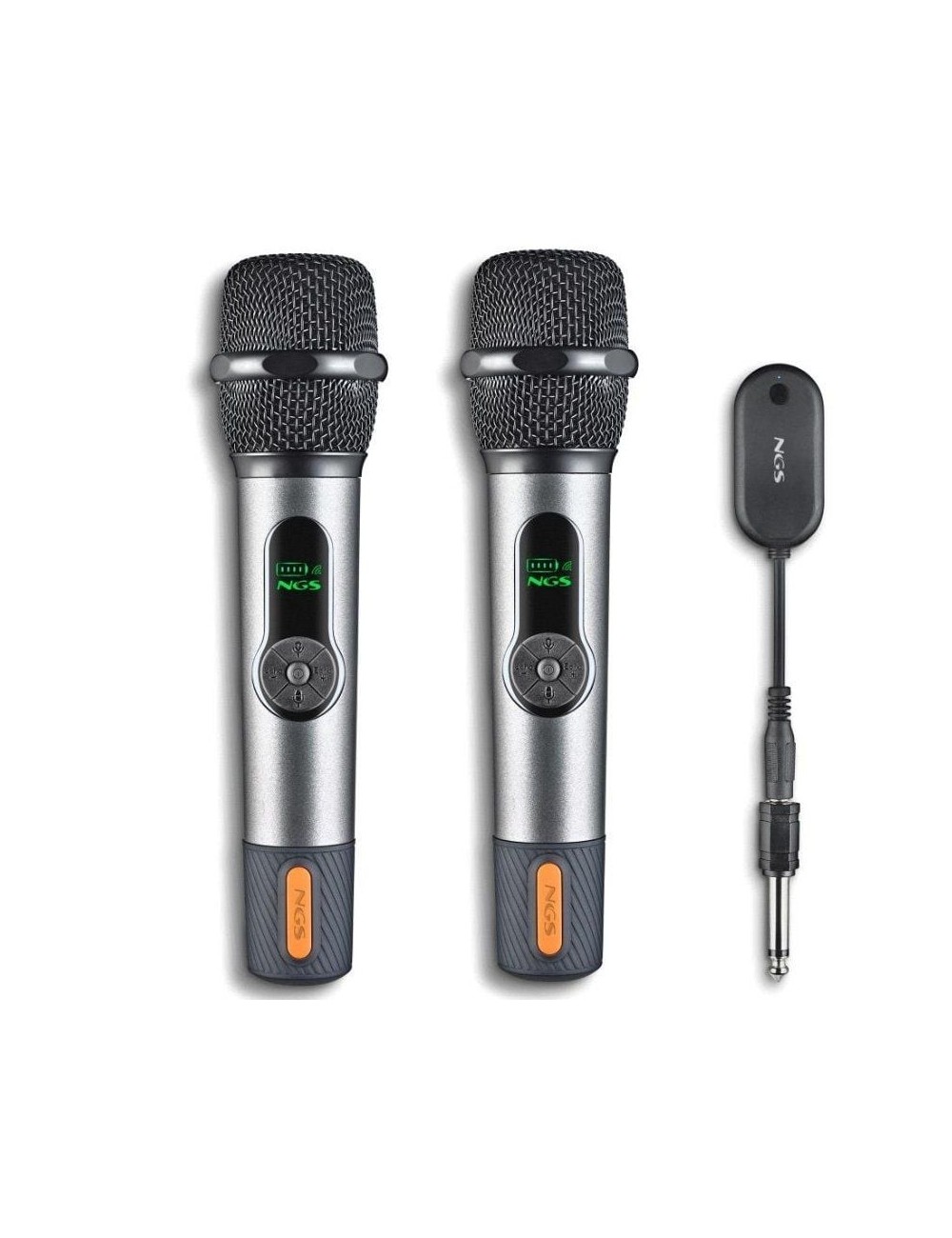 Pack de 2 Micrófonos Inalámbricos NGS Singer Star Duo