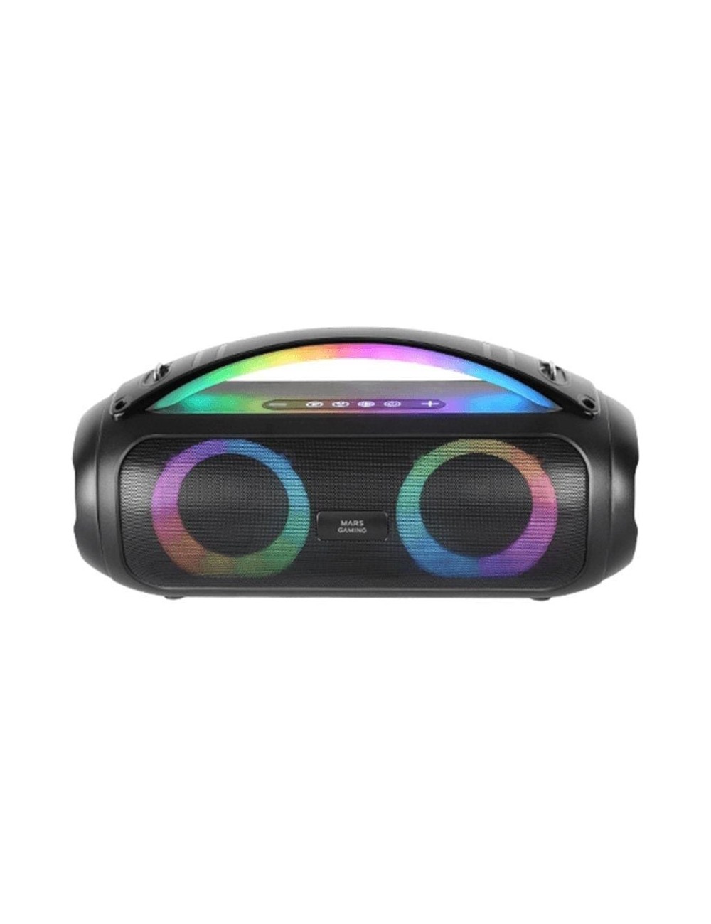 Altavoz con Bluetooth Mars Gaming MS-PULSE/ 50W RMS/ 2.0/ Negro
