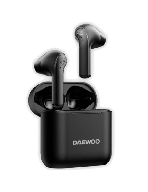 Auriculares Bluetooth Daewoo DW2020 con estuche de carga/ Autonomía 5h/ Negros
