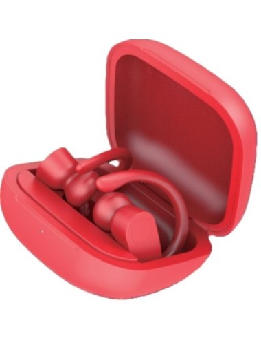 Auriculares Deportivos Bluetooth Daewoo DW2025 con estuche de carga/ Autonomía 5h/ Rojos