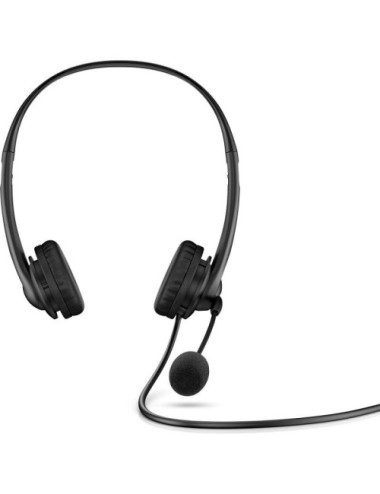 Auriculares HP G2/ con Micrófono/ USB/ Negros