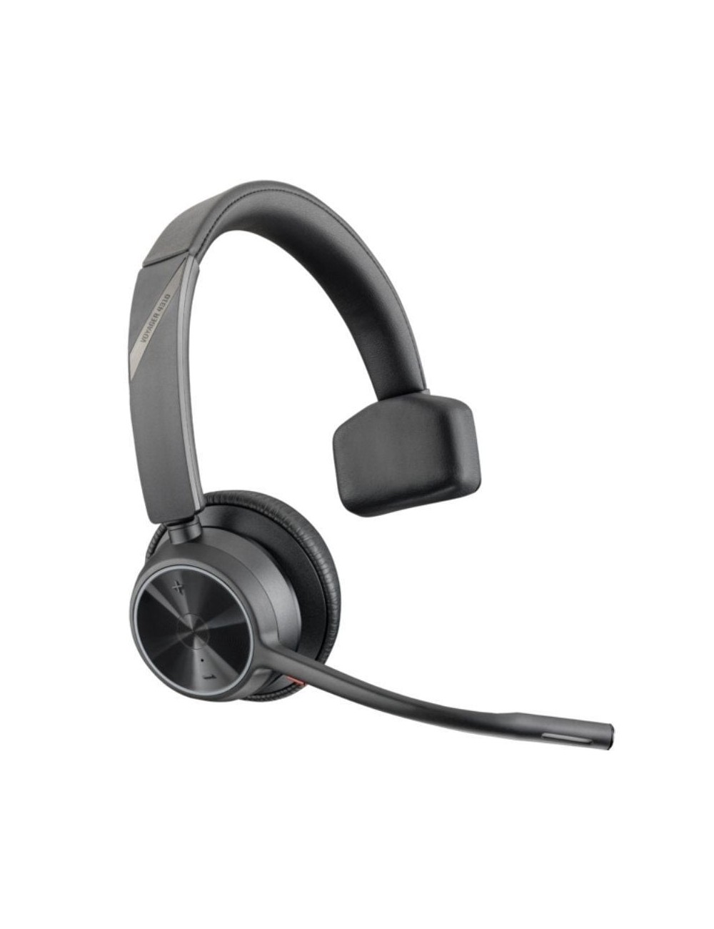 Auricular Inalámbrico Poly Voyager 4310 + Adaptador BT700 + Base de Carga/ con Micrófono/ Bluetooth/ Negro