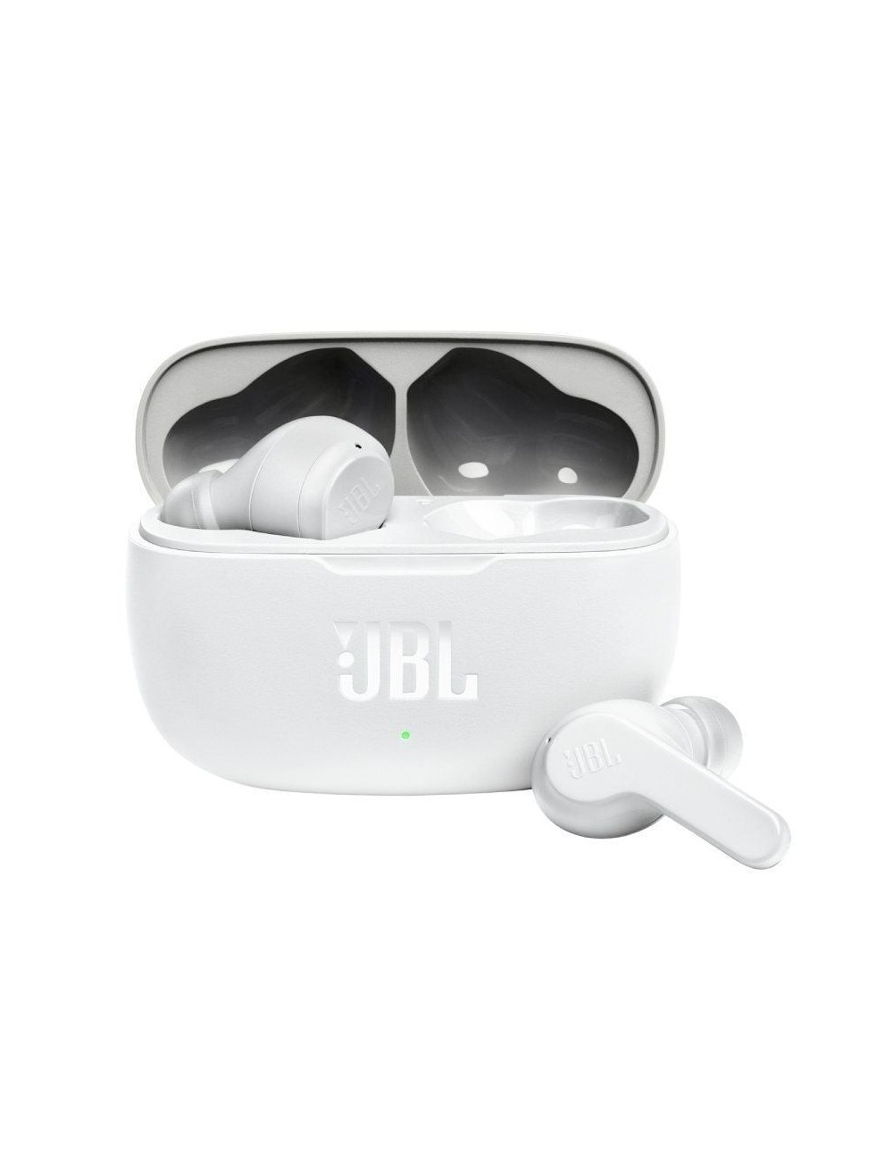 Auriculares Bluetooth JBL Wave 200TWS con estuche de carga/ Autonomía 5h/ Blancos