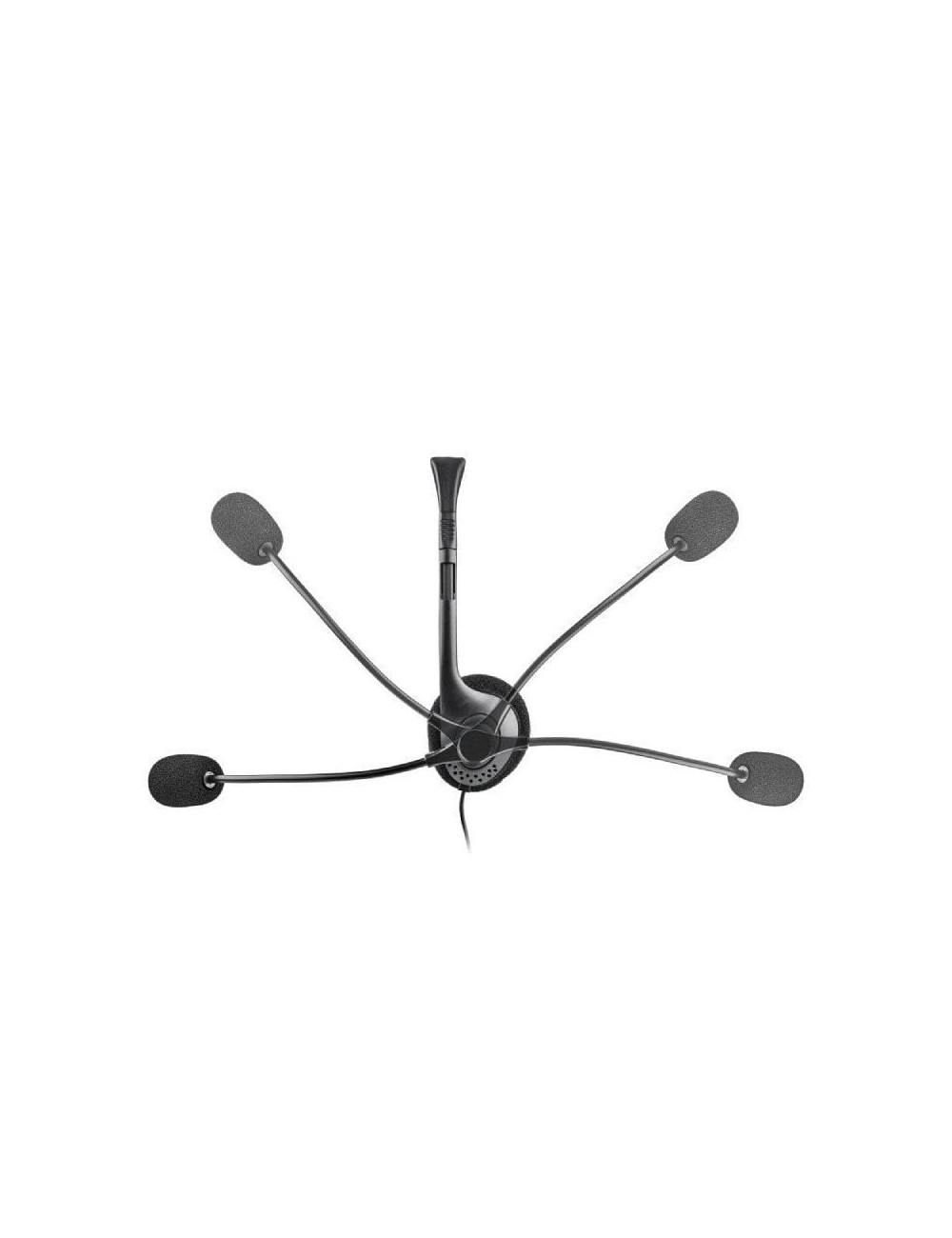 Auriculares NGS MS103 MAX/ con Micrófono/ Jack 3.5/ Negros